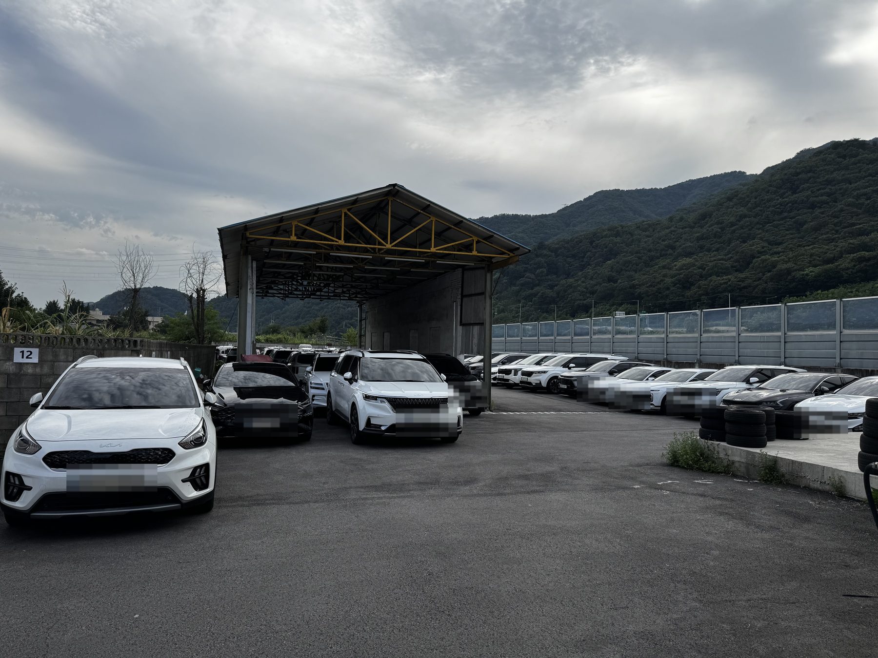 Finished stock at Yeoncheon